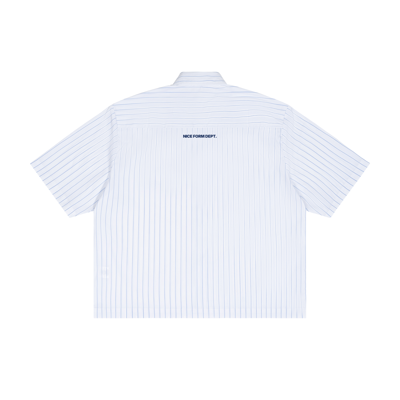 Nice Striped Boxy Button-Up
