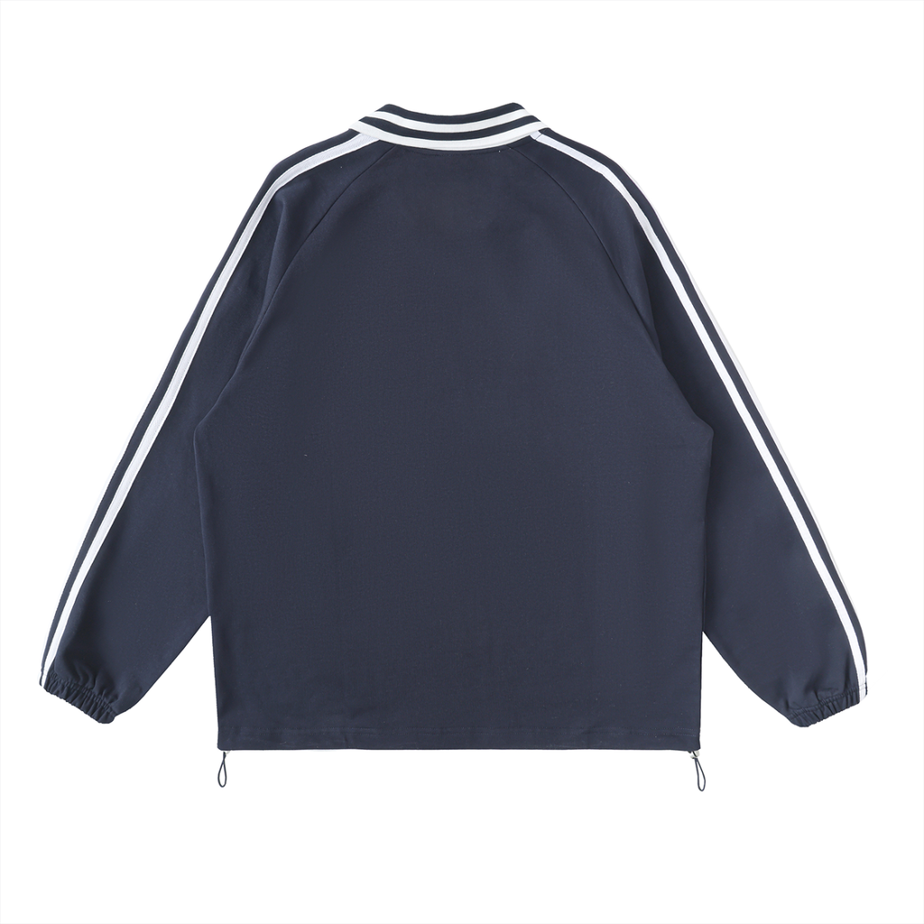 Nice Lapel Collar Sweatshirt