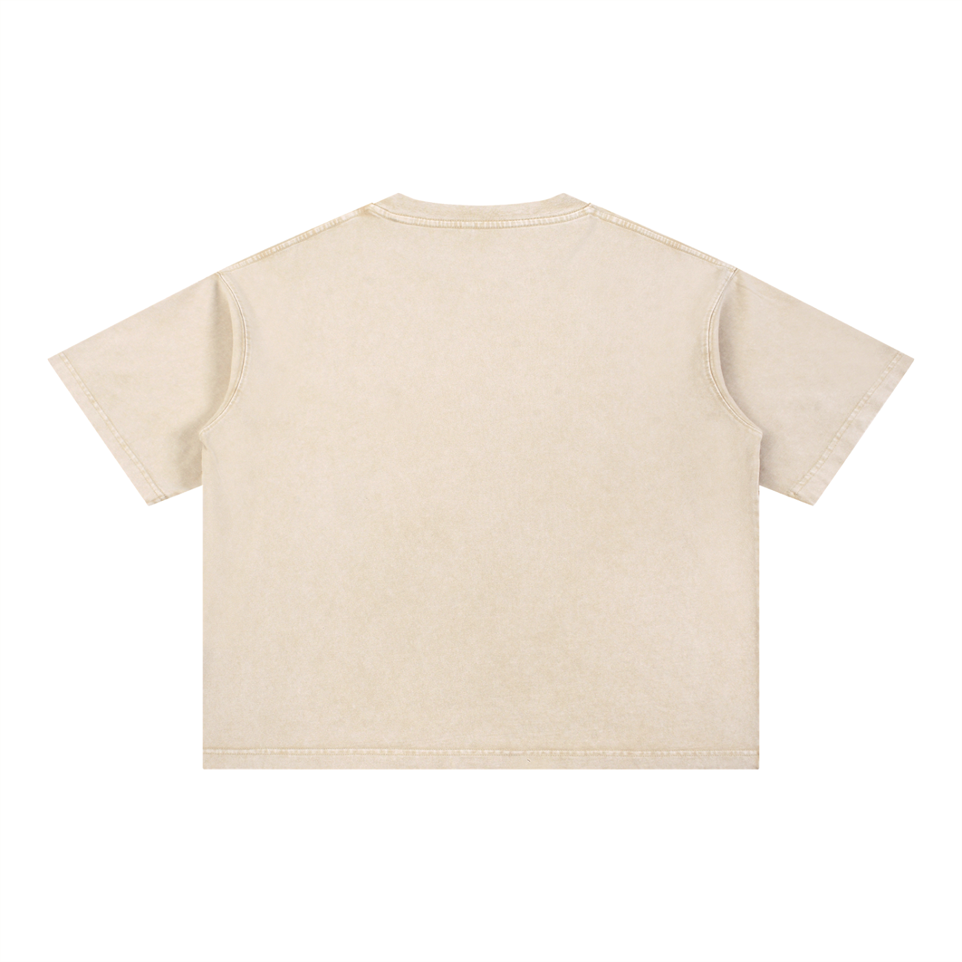 Nice Mineral Wash Boxy Cotton T-Shirt