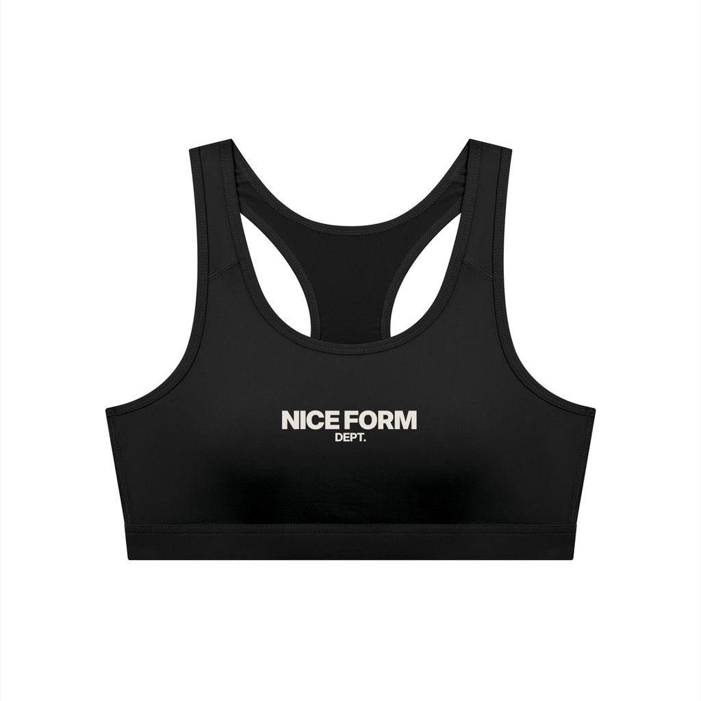 Nice Cropped Sports Bra