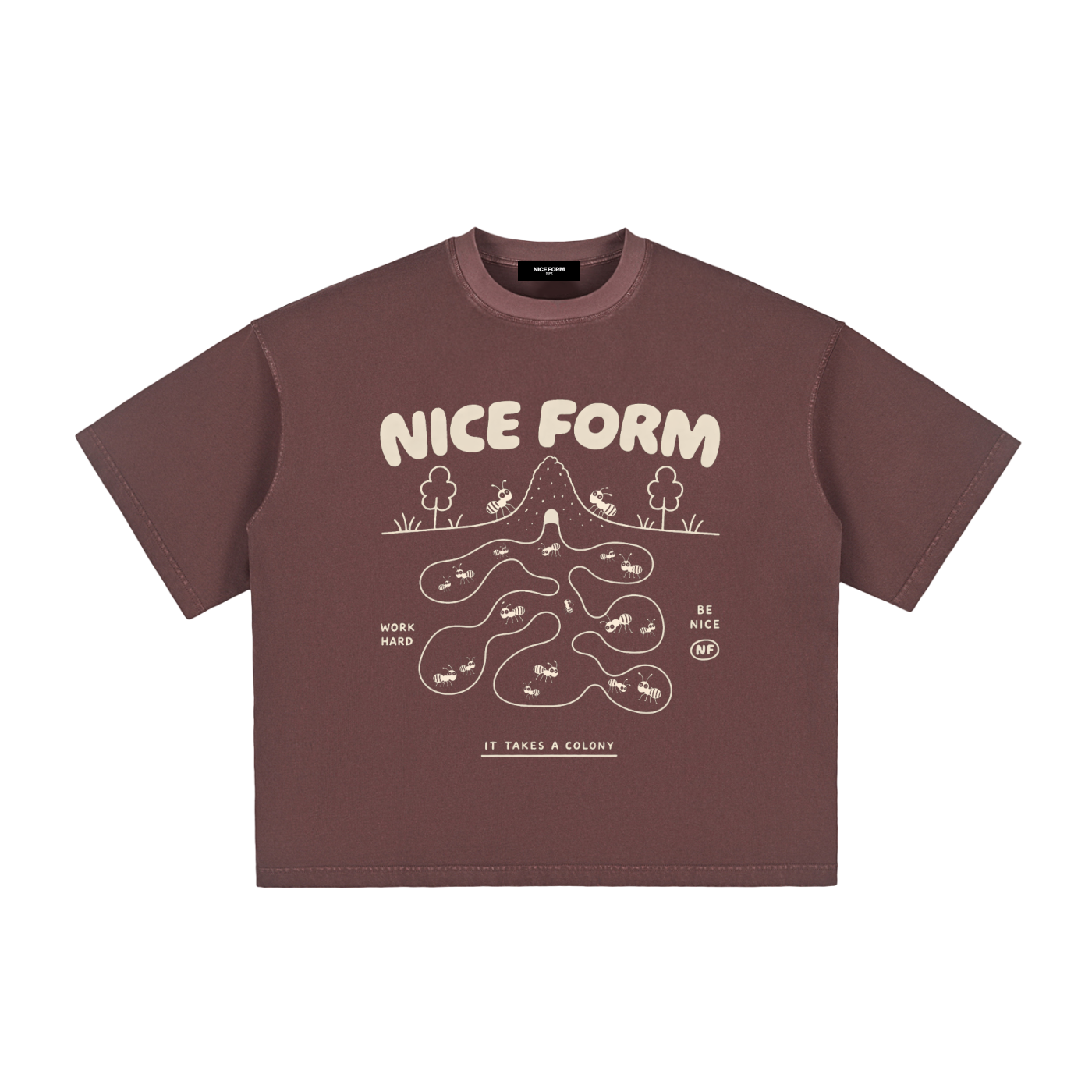 Nice Vintage Washed Boxy T-Shirt