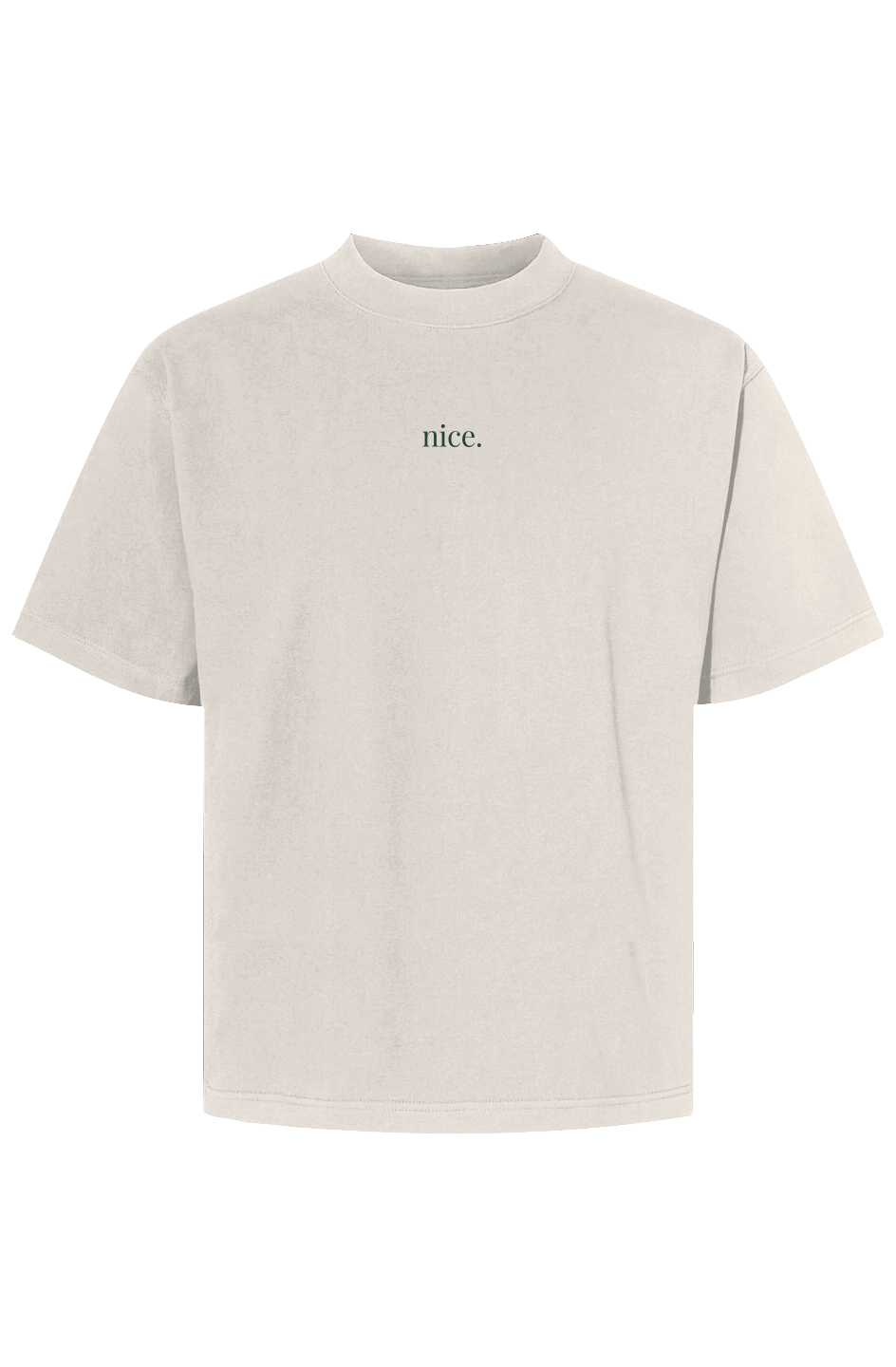 Nice Cropped Max Heavyweight Tee