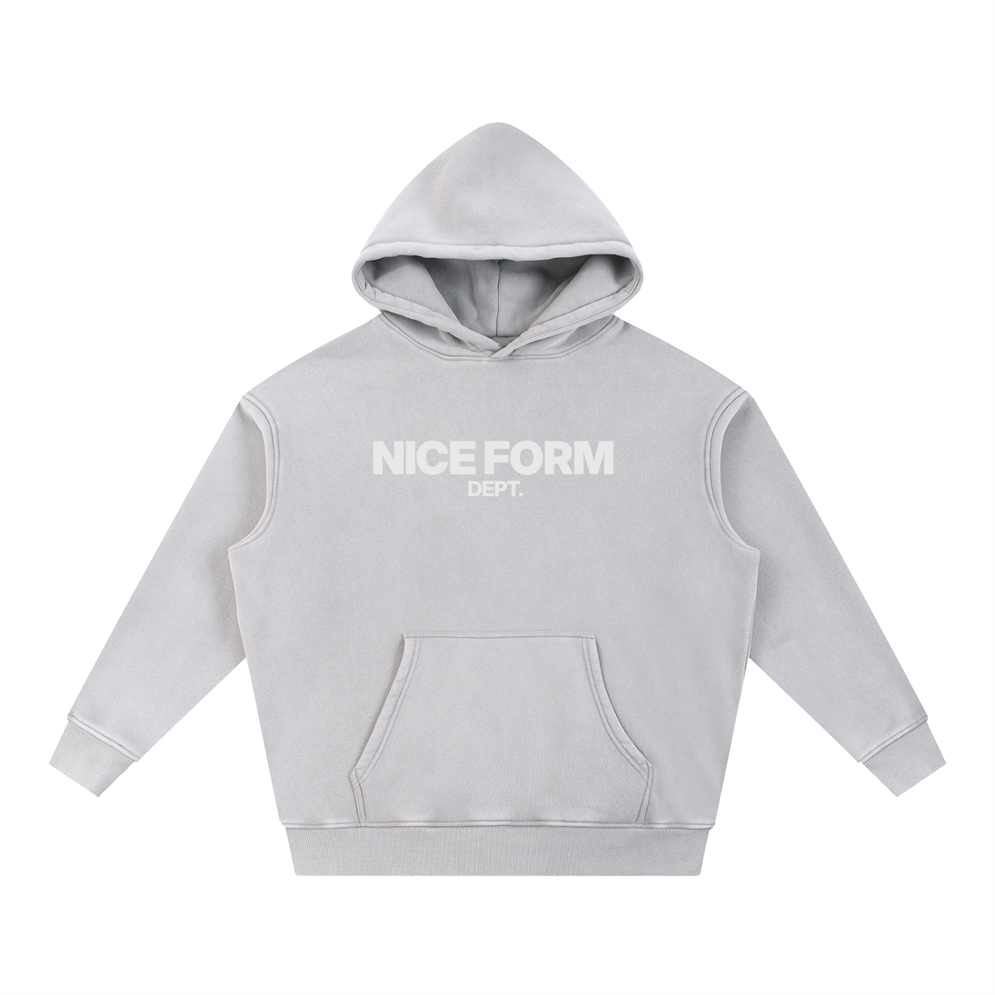 Nice Snow Wash Oversize Hoodie