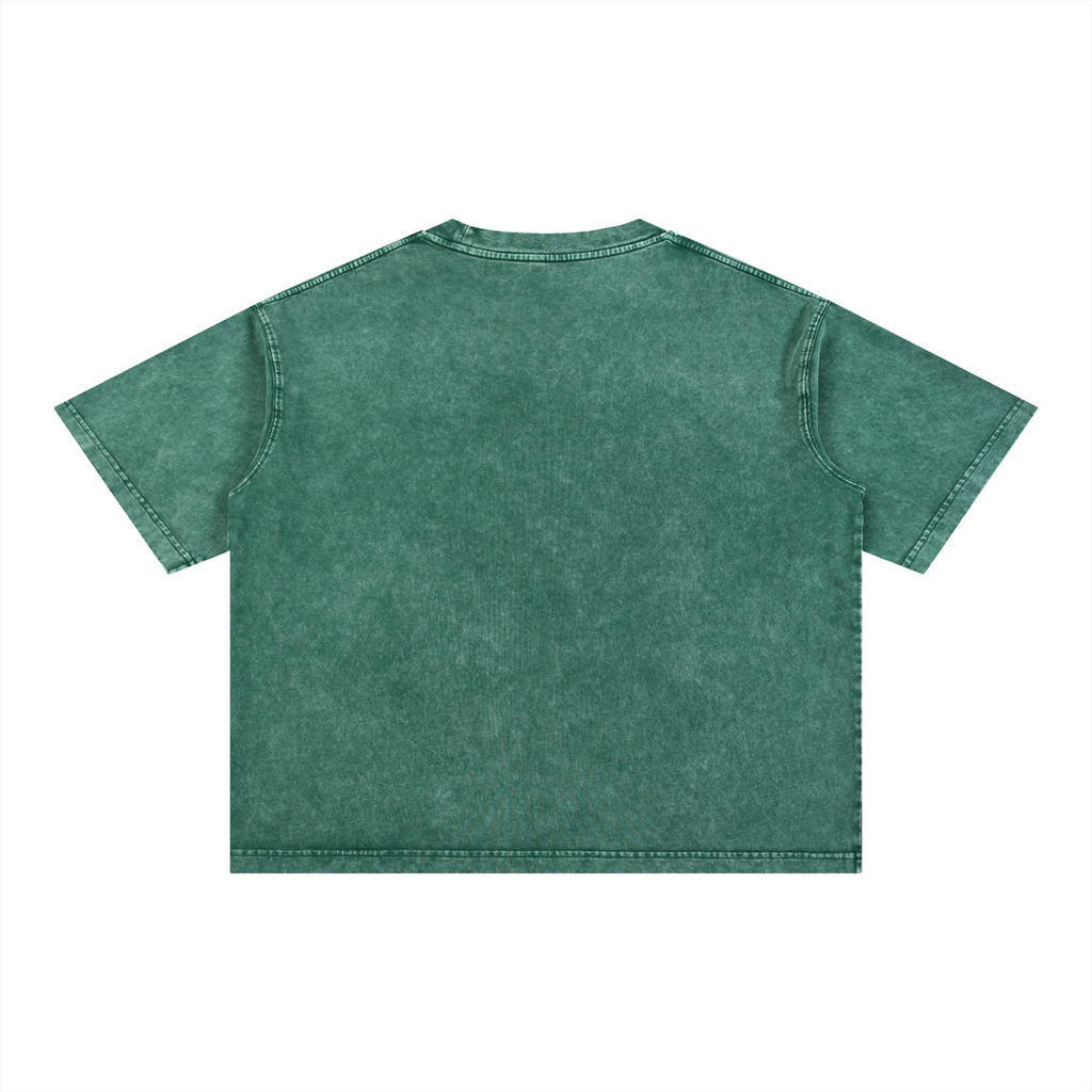 Nice Mineral Wash Boxy Cotton Tee