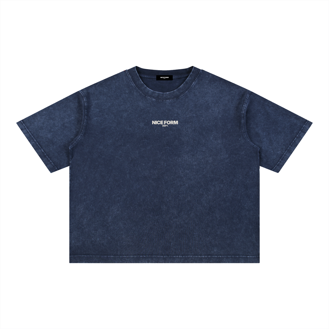Nice Mineral Wash Boxy Cotton Tee