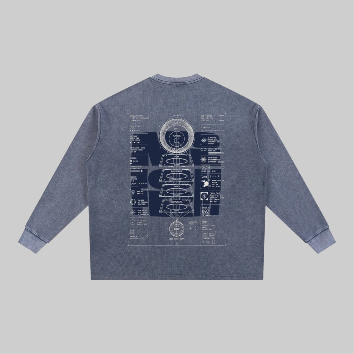 Micrograph Waffle Long Sleeve