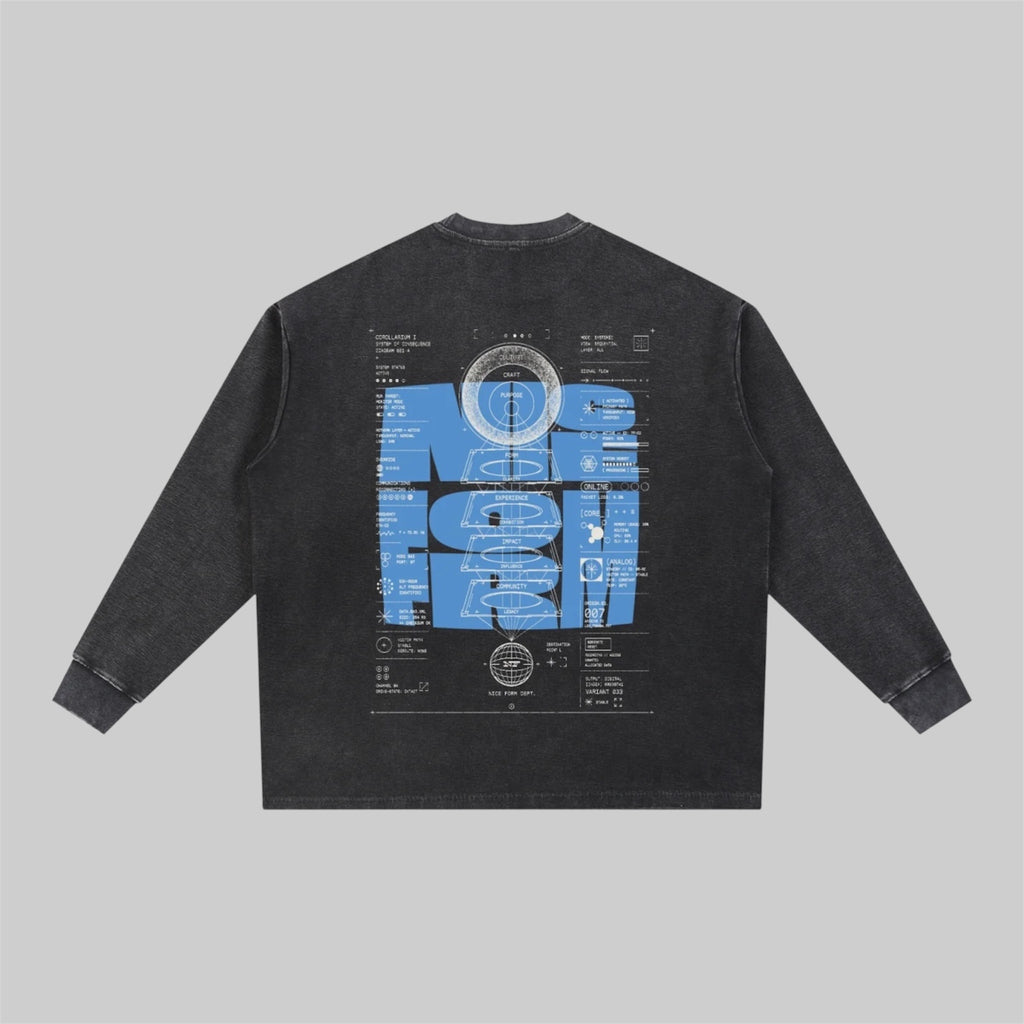 Micrograph Waffle Long Sleeve
