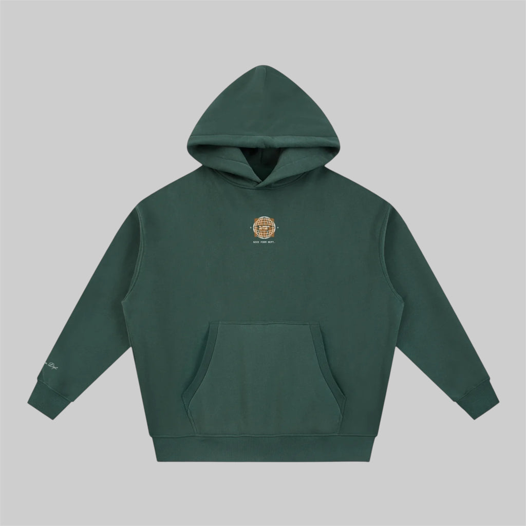 Micrograph Fleece Hoodie
