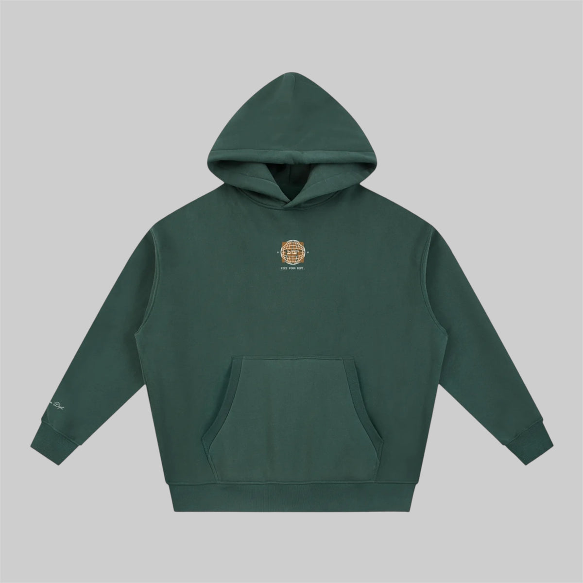 Micrograph Fleece Hoodie