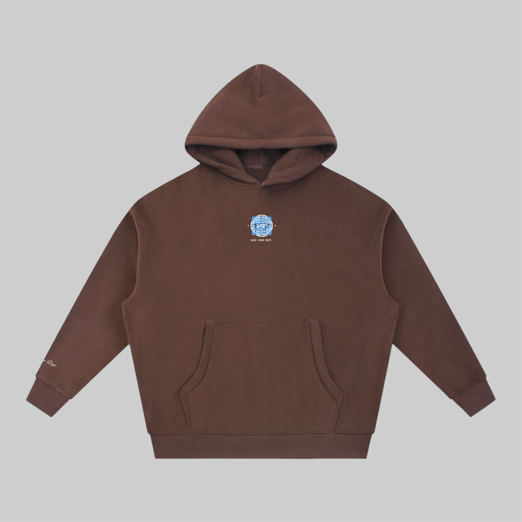Micrograph Fleece Hoodie