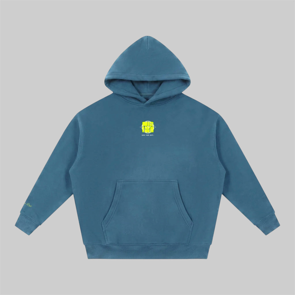 Micrograph Fleece Hoodie