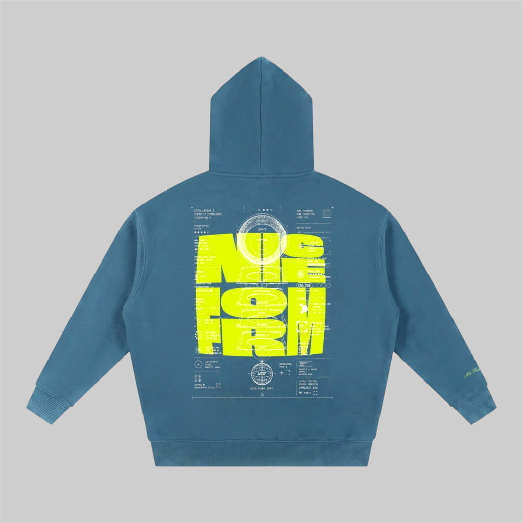 Micrograph Fleece Hoodie
