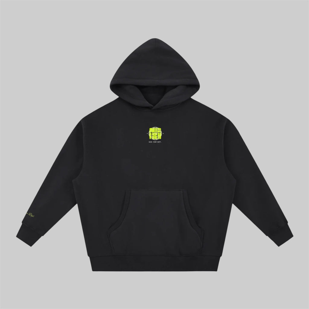 Micrograph Fleece Hoodie