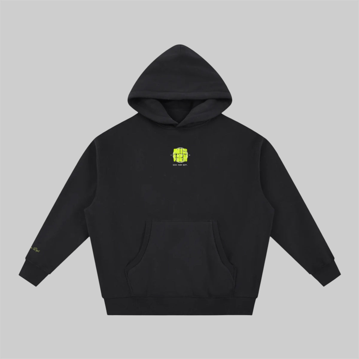 Micrograph Fleece Hoodie