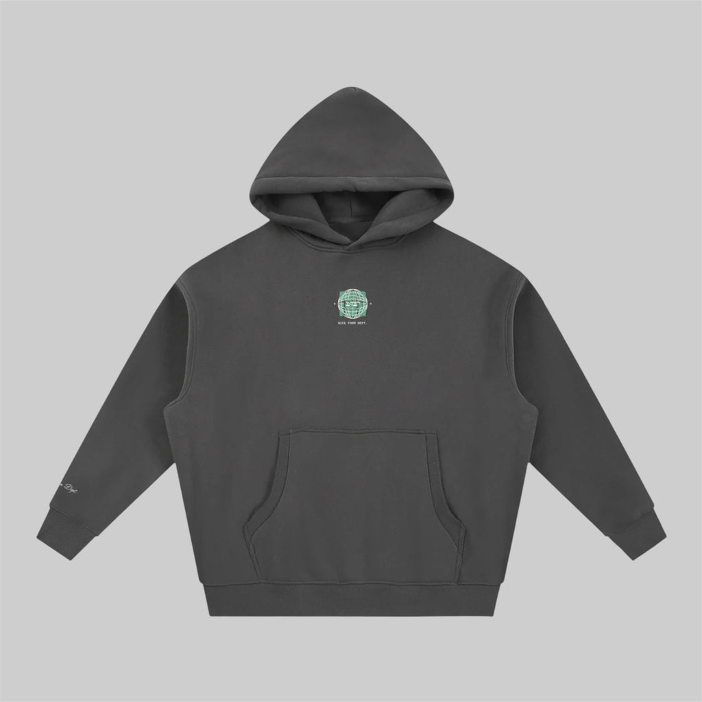 Micrograph Fleece Hoodie