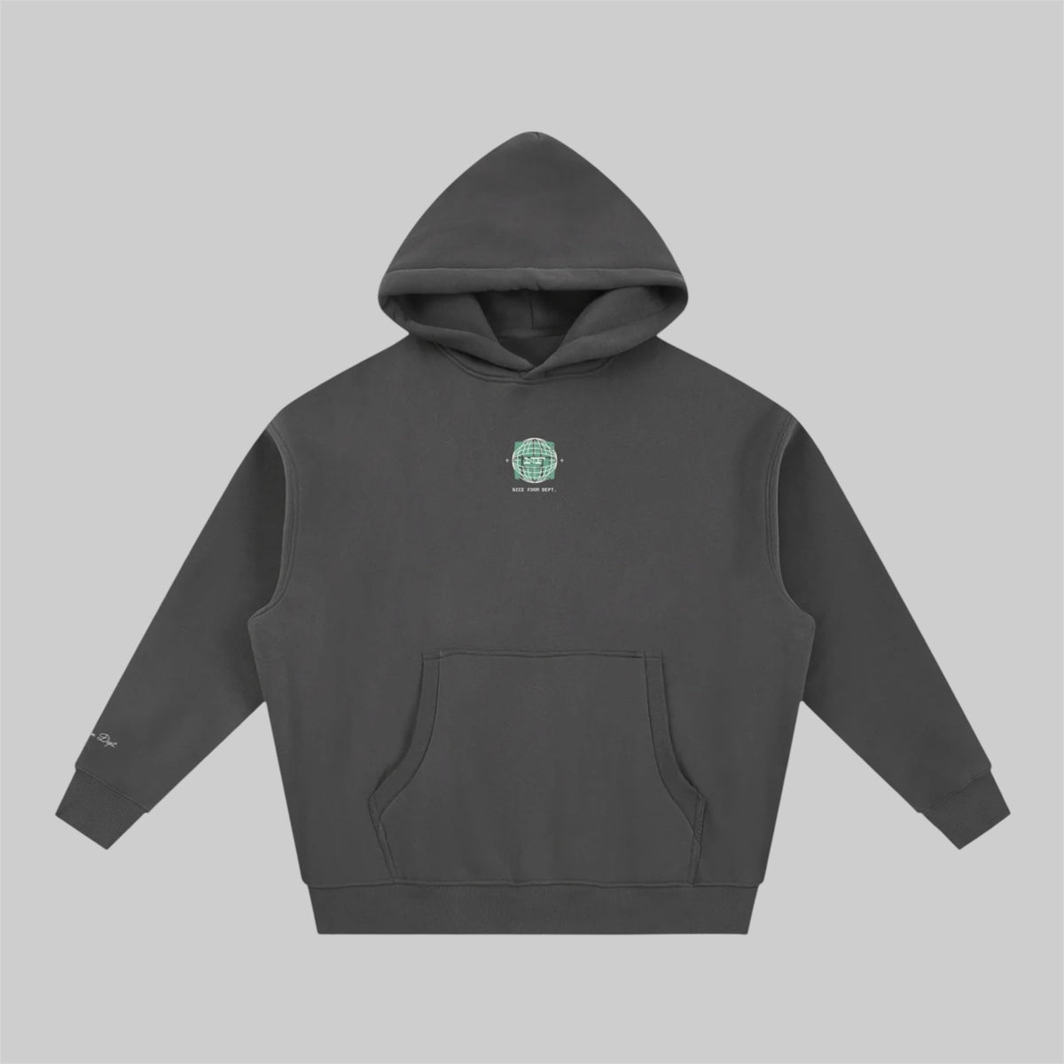 Micrograph Fleece Hoodie