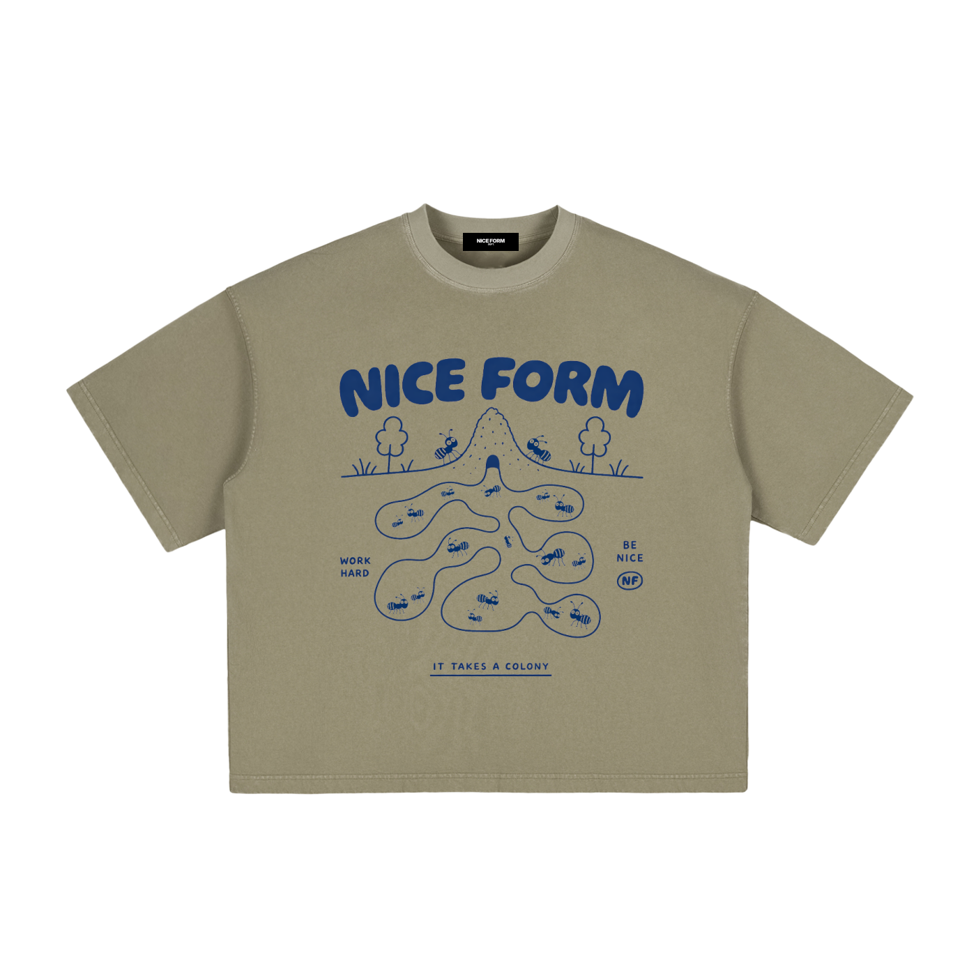 Nice Vintage Washed Boxy T-Shirt