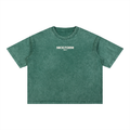 Nice Mineral Wash Boxy Cotton Tee