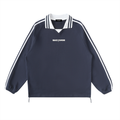 Nice Lapel Collar Sweatshirt