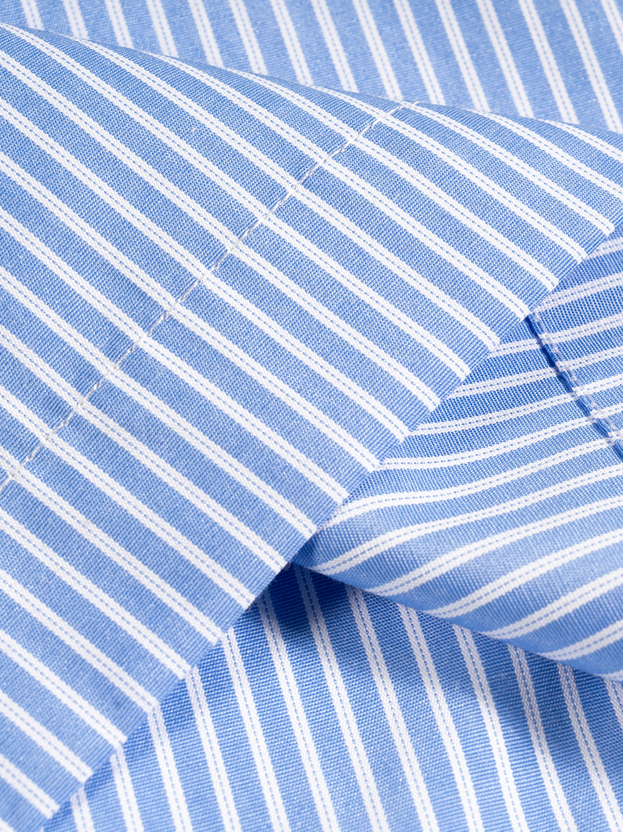 Nice Striped Boxy Pocket Button-Up