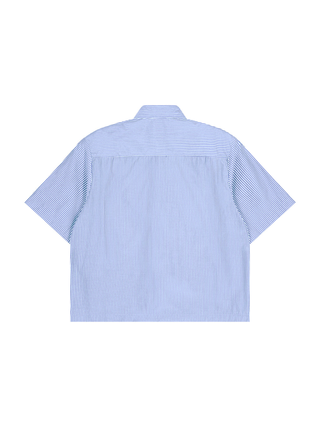 Nice Striped Boxy Pocket Button-Up