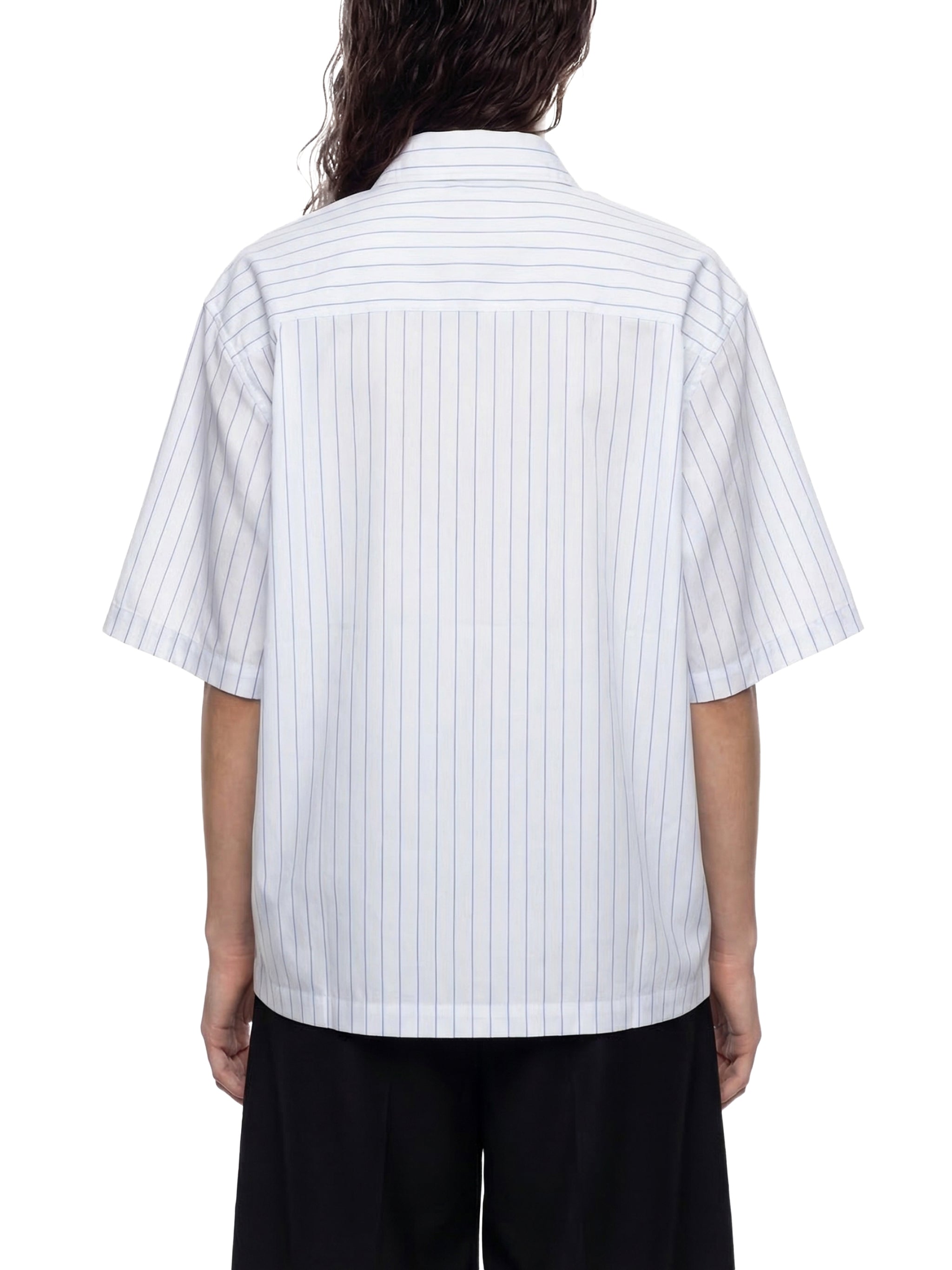 Nice Striped Boxy Button-Up