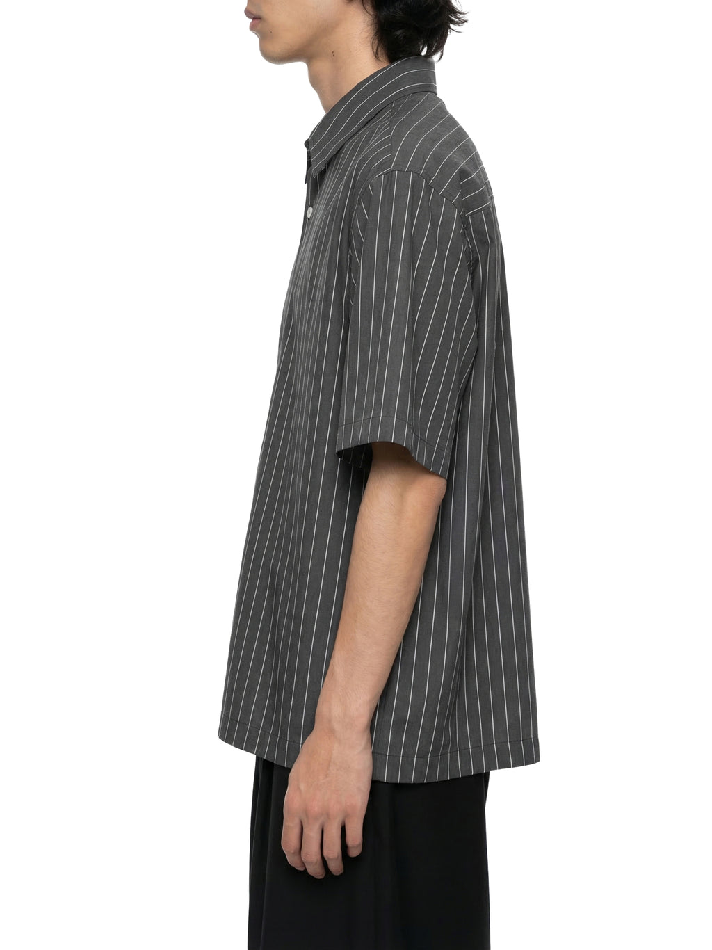 Nice Striped Boxy Button-Up