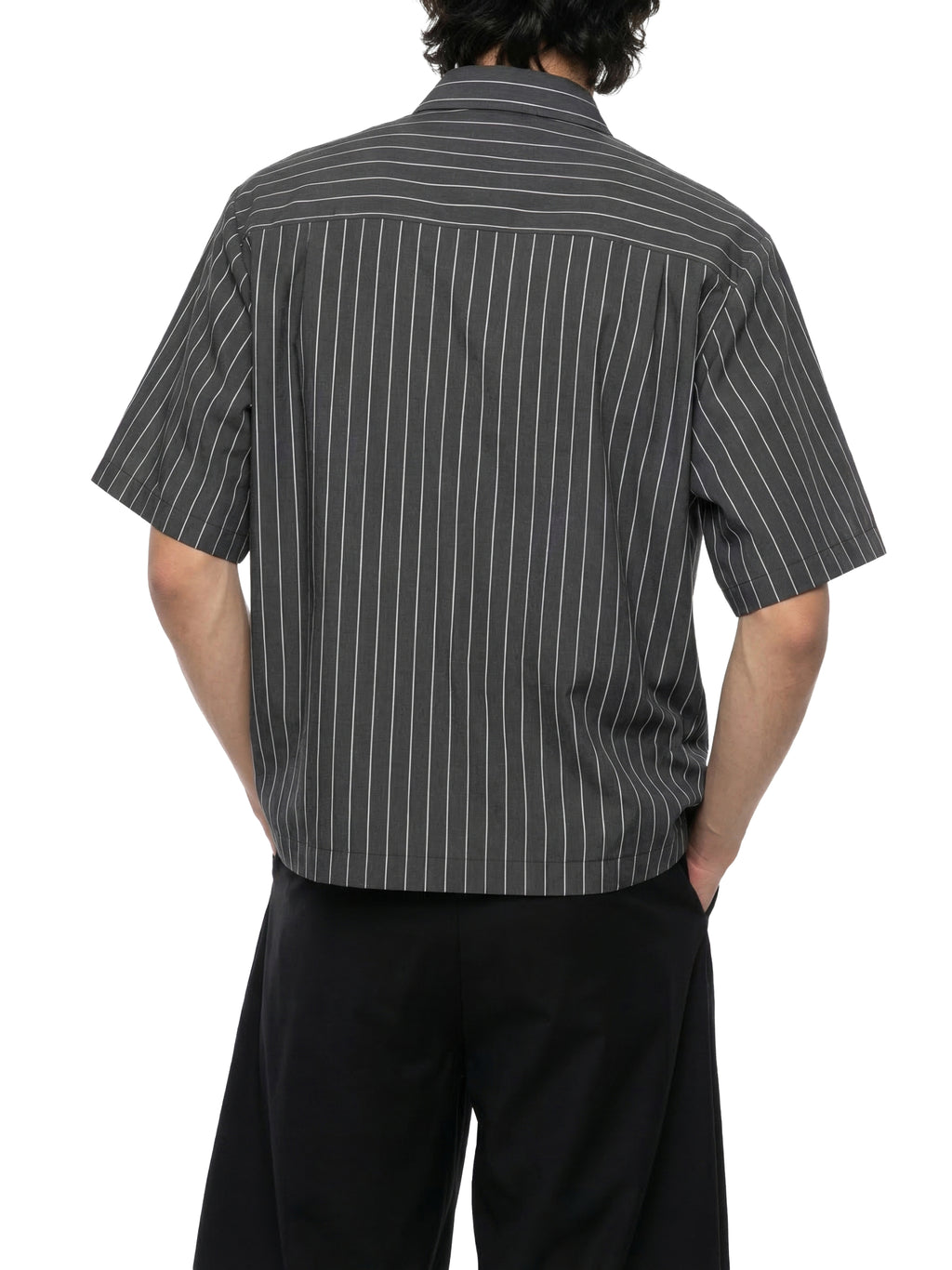 Nice Striped Boxy Button-Up